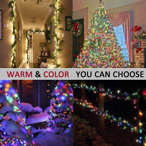 Color Changing Outdoor String Lights