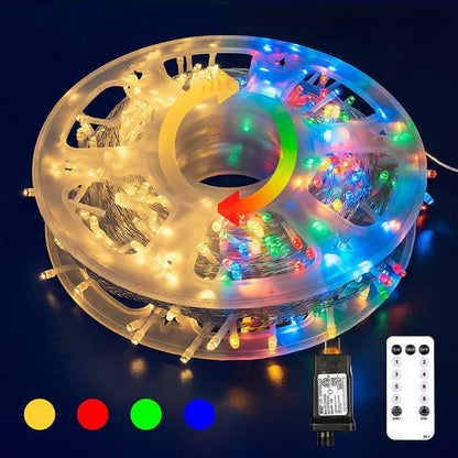 Color Changing Outdoor String Lights