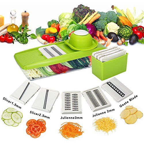 Stainless Steel Vegetable Chopper Slicer and Cutter - Multi-Use Kitchen Tool