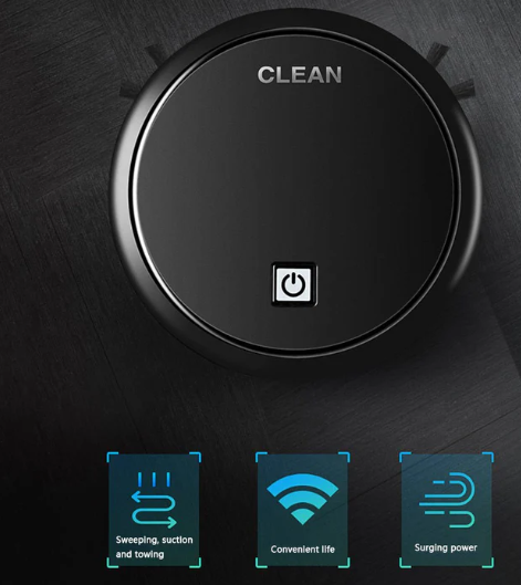 3-in-1 Robot Vacuum Cleaner