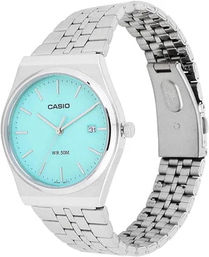 Casio Classic Stainless Steel Watch – Elegant Casual Style (Free Shipping UAE)