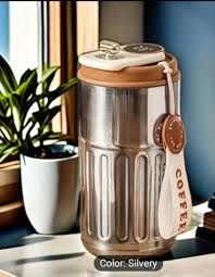 Smart Digital Thermal Bottle Portable Coffee Mug Stainless Steel Water Bottle In-Car Insulated Cup Keep Cold Vacuum Flasks 450ml
