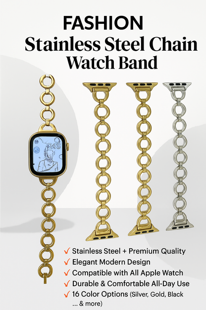 Stainless Steel Watch Band